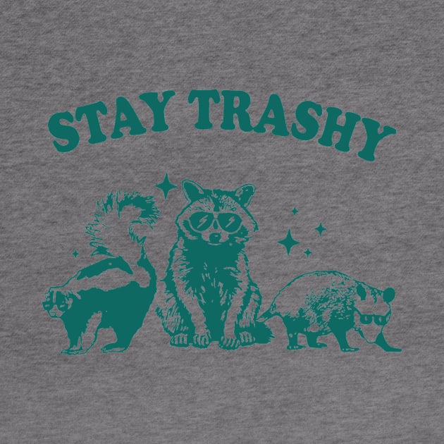 Stay Trashy Raccoon Possum by Eyecrawl ★★★★★